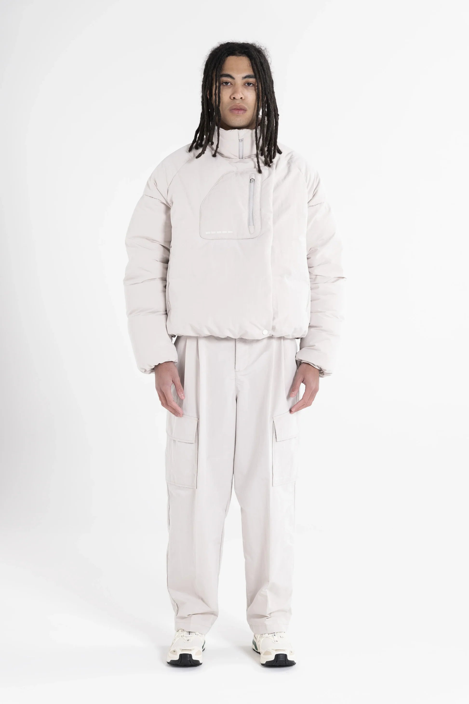 Silt down jacket  silver cloud